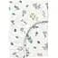 Простынь Cosas на резинке в детскую кроватку 60х120 wildflowers, белый (FoliageBirds_120) - миниатюра 1