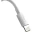 Кабель Baseus Simple Wisdom Data Cable Kit USB-A to Lightning PD 2.4A 1.5m White 2шт (TZCALZJ-02) [113840] - мініатюра 3