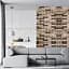 Самоклеюча декоративна 3D панель 3D Loft під коричневу катеринославську цеглу 700x770x3мм (346-3) - мініатюра 3