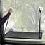 k&h Ez Mount Window Kitty Sill спальне місце на вікно для котів сірий 30.48x58.42 см - мініатюра 1