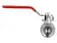 Кран кульовий Thermo Alliance Forte 3/4" ВВ прямий, PN40, важіль SF600W20 - мініатюра 2