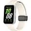 Ремешок DK Silicone Sport Magnetic для Samsung Galaxy Fit3 (R390) (ivory / black) - миниатюра 2
