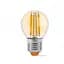 LED лампа VIDEX Filament G45FA 6W E27 2200K бронза - мініатюра 2