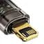 Кабель Baseus Explorer Series Auto Power-Off Fast Charging Data Cable USB to Lightning 2.4A 2m CATS000501 - мініатюра 5