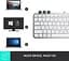 Клавіатура Logitech MX Keys мінімалістська та бездротова з підсвічуванням, компактна, Bluetooth, підсвічування Б\в - мініатюра 4