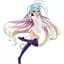 Фігурка Good Smile No Game No Life Shiro Немає гри немає життя Широ Хікікоморі 16 см GS NGNL S - мініатюра 1