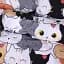 Простирадло MirSon Ranforce Elite Funny Cat 180x220 см (2200011042060) - мініатюра 5