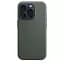 Чохол CasePro FineWoven Case with MagSafe Evergreen для iPhone 15 Pro - мініатюра 3