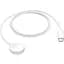 Бездротовий зарядний пристрій для смартфонів Apple Watch Magnetic Charger To USB Cable 1m White (A1923) - мініатюра 1