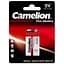 Батарейка Camelion Крона 6LR61 9V Plus Alkaline x 1 (6LR61-BP1) - мініатюра 1