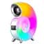 Акумуляторний нічник G-Smart N70 RGB з годинником та Bluetooth колонкою (Білий) - мініатюра 1