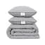 Набор одеяло с подушками Penelope - Colors in Comfort gray серый евро - миниатюра 1