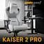 Кресло игровое Anda Seat Kaiser 2 Pro Size XL Gray Linen Fabric (AD12YXL-17-GF-G01) - миниатюра 5