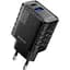 Мережевий зарядний пристрій Proove Speed Surge 20W USB-A/USB-C Black [WCSS20120001] [130283] - мініатюра 1