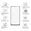 Стекло защитное Drobak Anty Spy Samsung Galaxy A34 (Black) (535338) - миниатюра 4