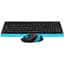 Комплект клавіатура + миша A4Tech Fstyler FG1010 Black/Blue [114623] - мініатюра 4