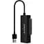 Адаптер Usb Maiwo K10435A, чорний, Usb 3.0 - SATA, 50 см, блок живлення (12V / 2A) у комплекті - мініатюра 1