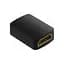 Перехідник HDMI F to HDMI F 4K 60Hz black Ugreen (20107) - мініатюра 1