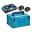 Акумулятор та зарядний пристрій для електроінструменту Makita BL1850Bx2, DC18RD (197629-2) - миниатюра 1