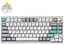Клавіатура Lemokey P1 Pro Keychron Super Banana Wireless EN/UKR RGB Space Silver (P1P-X4-UA) - мініатюра 1