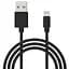 Дата кабель USB 2.0 AM to Lightning 1.0m Cu, 2.1А, Black Grand-X (PL01B) - мініатюра 1