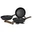 Набір сковорідок Gimex Frying Pan Set 3 предмети Black (6979264) - мініатюра 1