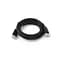 Кабель мультимедійний DisplayPort M to DisplayPort M 1.0m V1.2 4K HP (DHC-DP01-1M) - мініатюра 4