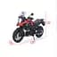 Мотоцикл іграшковий Maisto Suzuki V-Storm в масштабі 1:12 (31101-19130) - мініатюра 7