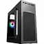 Корпус GameMax MT525-2U3TYC черный, без БП, Mid Tower, ATX/Micro ATX/Mini ITX, 2хUSB 3.0, Type-C, 1x120mm FAN, 417x200x425 мм - миниатюра 1