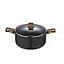 Кастрюля Bergner Earth Black с крышкой 6 л 28 см (BG-32037-BK) - миниатюра 2