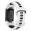Силиконовый ремешок Primolux Sport для фитнес браслета Fitbit Charge 5/Charge 6 White Black/размер М - миниатюра 4