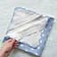 Наматрасник непромокаемый Cosas Light Blue Stars 70х120 см голубой (WaterSheet_StarsLightBlue_120) - миниатюра 4