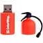 USB флеш накопитель ColorWay Fire 64 GB USB 3.0 Red (CW-USBFE64) - миниатюра 2