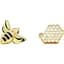 Набір шпильок Metalmorphose Bee & Honeycomb (8000020290954) - мініатюра 1