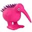 Игрушка Kiwi Walker Птица киви для собак розовая 8.5 см - миниатюра 2