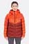 Женский зимний пуховик Rab Glaceon Pro Jacket Womens 12 Оранжевый - миниатюра 1