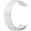 Ремінець Samsung Galaxy Watch 4 40mm - срібний металевий ширина кріплення 20мм Watchbands Milanese Loop (WB00S4MMILANESE3440) - мініатюра 1