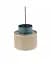 Подвесной светильник, люстра Tk Lighting 3257 Duo Juta E27 1x15W IP20 Бежевый - миниатюра 3
