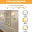 Бездротовий настінний світильник PASSICA DECOR 2 шт. батарейним живленням з дистанційним керуванням - мініатюра 3