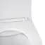 Унітаз підвісний Kroner Harz WHI493736 RIMLESS безобідковий з сидінням Slim Duroplast / Soft-close / Quick relase (KH493736WHIR), Білий - мініатюра 7