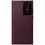 Чохол-книжка Samsung Smart Clear View Cover для Samsung Galaxy S22 Ultra SM-S908 Burgundy (EF-ZS908CEEGRU) - мініатюра 1