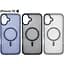 Чохол-накладка BeCover Metal Buttons Case (MagSafe) для Apple iPhone 16 Black (712090) - мініатюра 6