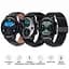 Смарт-годинник Uwatch HK8 Pro Black AMOLED, 2 ремінці, силіконовий та металевий - мініатюра 2