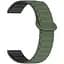 Ремінець DK CDK для Garmin Vivomove Sport 20mm Silicone Shaped Magnetic Band (018822) (green / black) - мініатюра 1