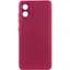Чехол TPU GETMAN Liquid Silk Full Camera для Motorola Moto E13 Бордовый / Marsala - миниатюра 1