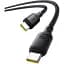 Кабель Baseus Silky Series Type-C to Type-C 100W 1m Black (P10377704113-00) [141244] - мініатюра 3