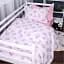 Наволочка MirSon Poplin Line Kids 04 Cats 60х60 см розовая (2200009714252) - миниатюра 5