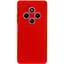 Чехол TPU GETMAN Liquid Silk Full Camera для Xiaomi Redmi 14C / Poco C75 Красный / Red - миниатюра 1