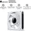 Кулер для корпуса JONSBO (FR-505W ARGB White) - миниатюра 8