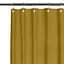 Шторка для душу та ванної Cosas з кільцями 180х180 honey, гірчичний (ShowerCurtains_25Honey_DUK_180x180_Hook) - мініатюра 1